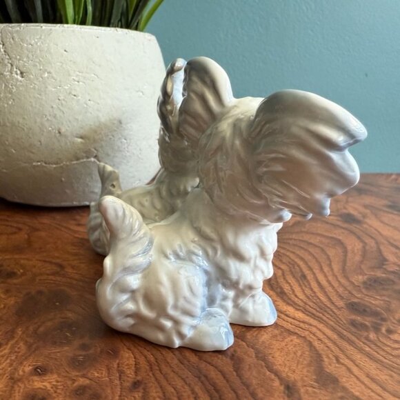 Goebel Scottie Twins Dog Figurine With Floppy EarsWest Germany Porcelain White - Picture 5 of 8